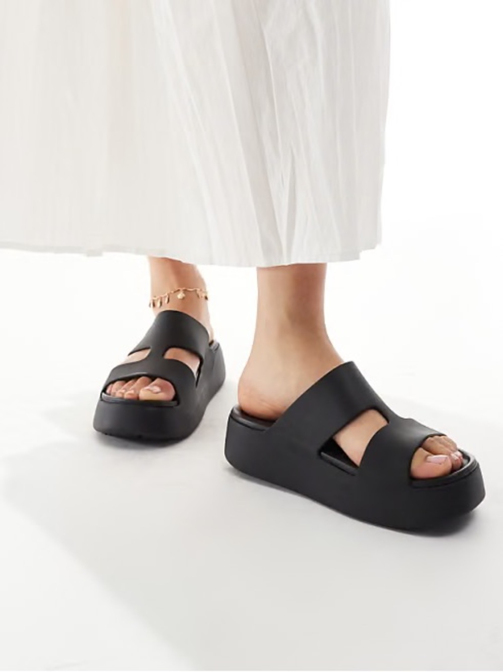 CROCS Getaway Platform H-Strap sandals - Brown